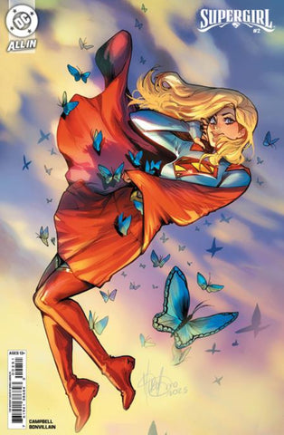 SUPERGIRL #2 MIRKA ANDOLFO 1:50 Card Stock Ratio Variant Cvr F