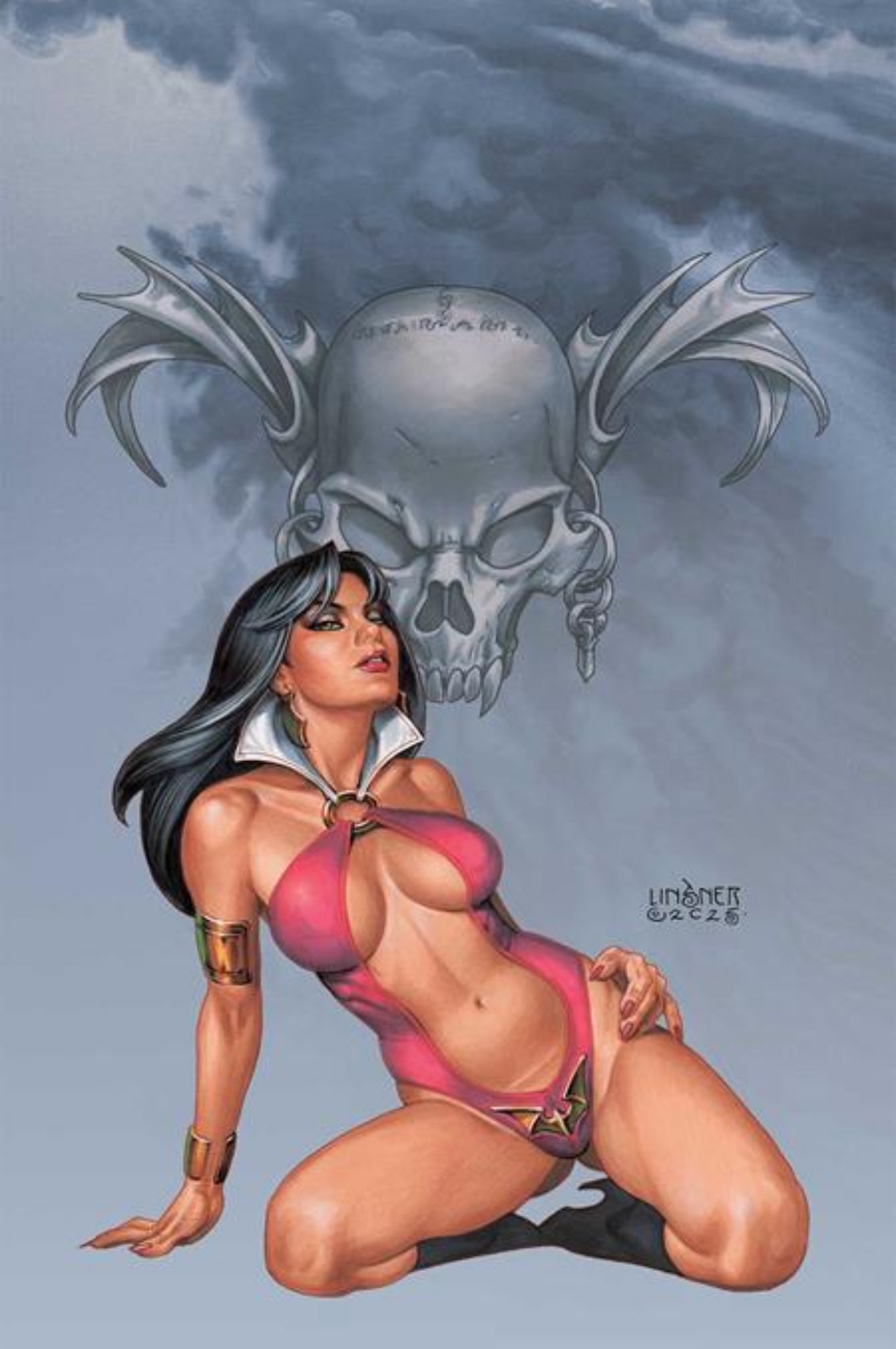 VAMPIRELLA #5 JOSEPH MICHAEL LINSNER 1:15 Virgin Ratio Variant Cvr L