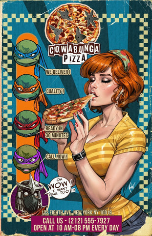 TEENAGE MUTANT NINJA TURTLES 9 CEDRIC POULAT 616 Virgin FOIL Variant B LTD 600