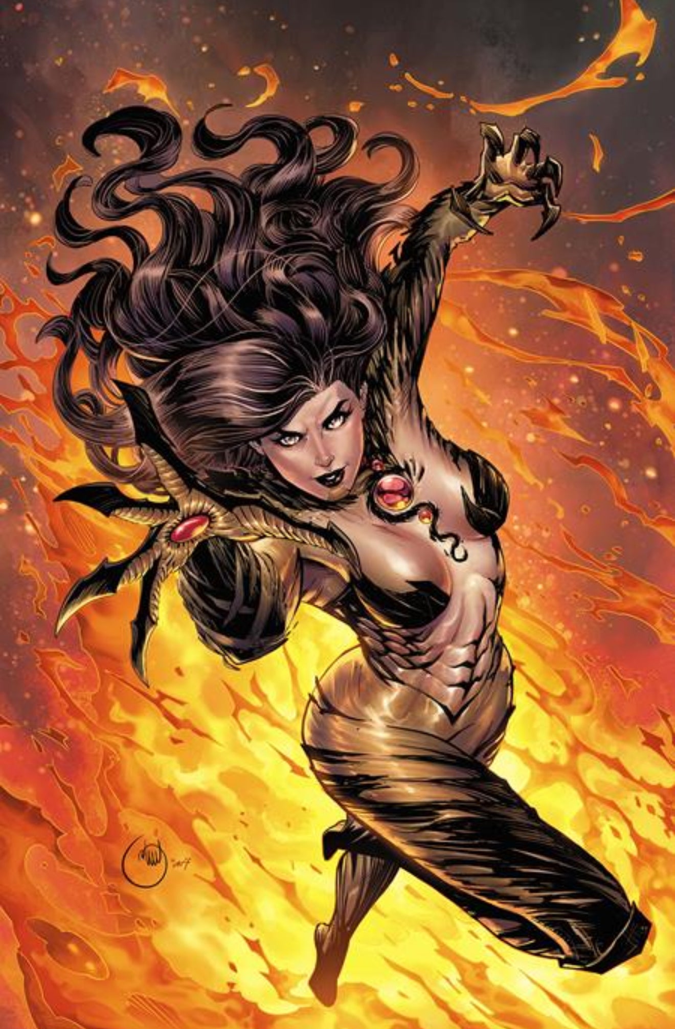 WITCHBLADE #14 BRUNO ABDIAS & ARIF PRIANTO 1:10 Virgin Ratio Variant Cvr D