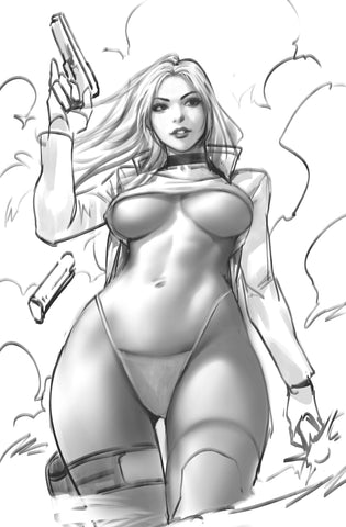 HEAT SEEKER EXPOSED #2 DERRICK CHEW 1:5 Virgin Sketch Ratio Variant Cvr I