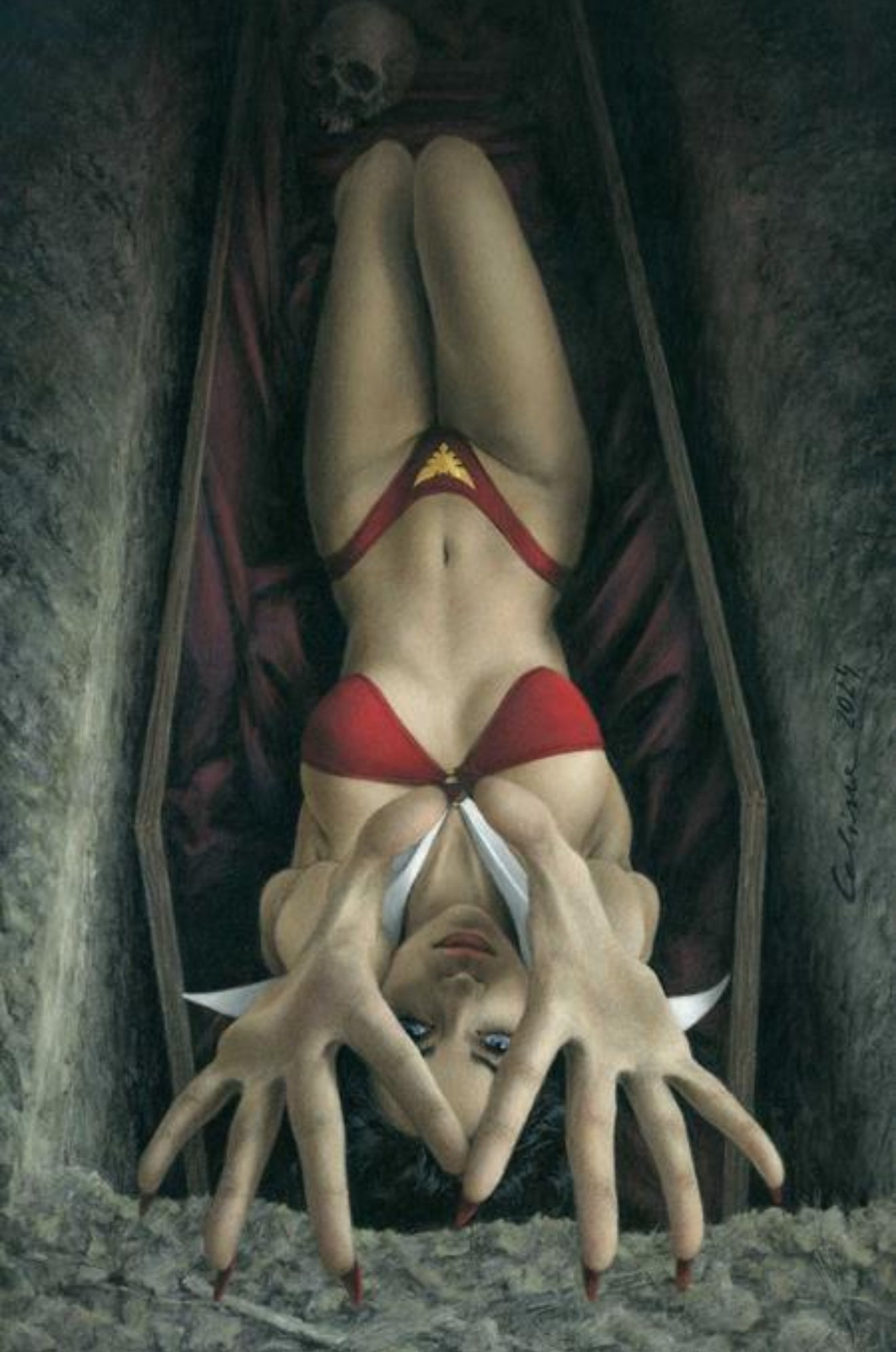 VAMPIRELLA #8 CELINA 1:15 Virgin Ratio Variant Cvr K