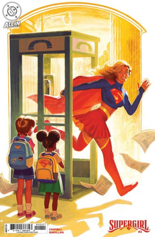 SUPERGIRL #2 DAVID TALASKI 1:25 Card Stock Ratio Variant Cvr E