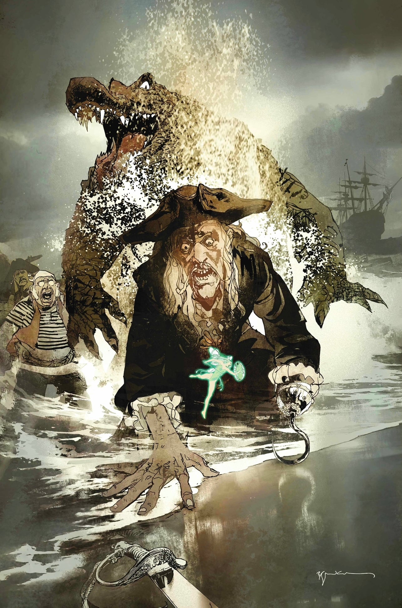 LAST BOY #1 BILL SIENKIEWICZ 1:50 Ratio Variant Cvr G