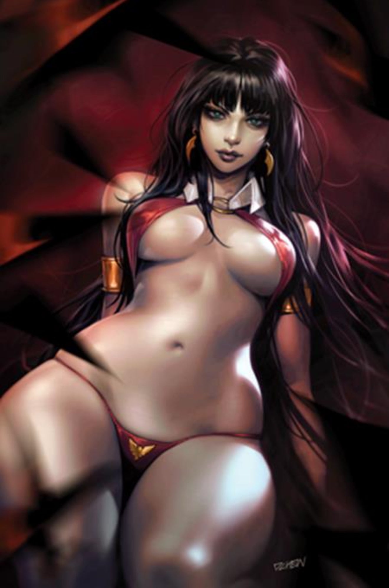 VAMPIRELLA #9 DERRICK CHEW 1:15 Virgin Ratio Variant Cvr K