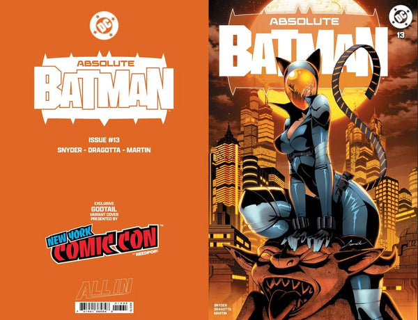 ABSOLUTE BATMAN #13 GODTAIL NYCC FOIL Convention Exclusive Catwoman Variant