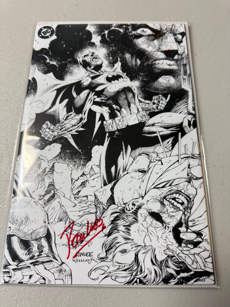 BATMAN #158 JIM LEE & SCOTT WILLIAMS INKS 1:608 Card Stock Ratio Variant SIGNED By Jeph Loeb Cvr Q