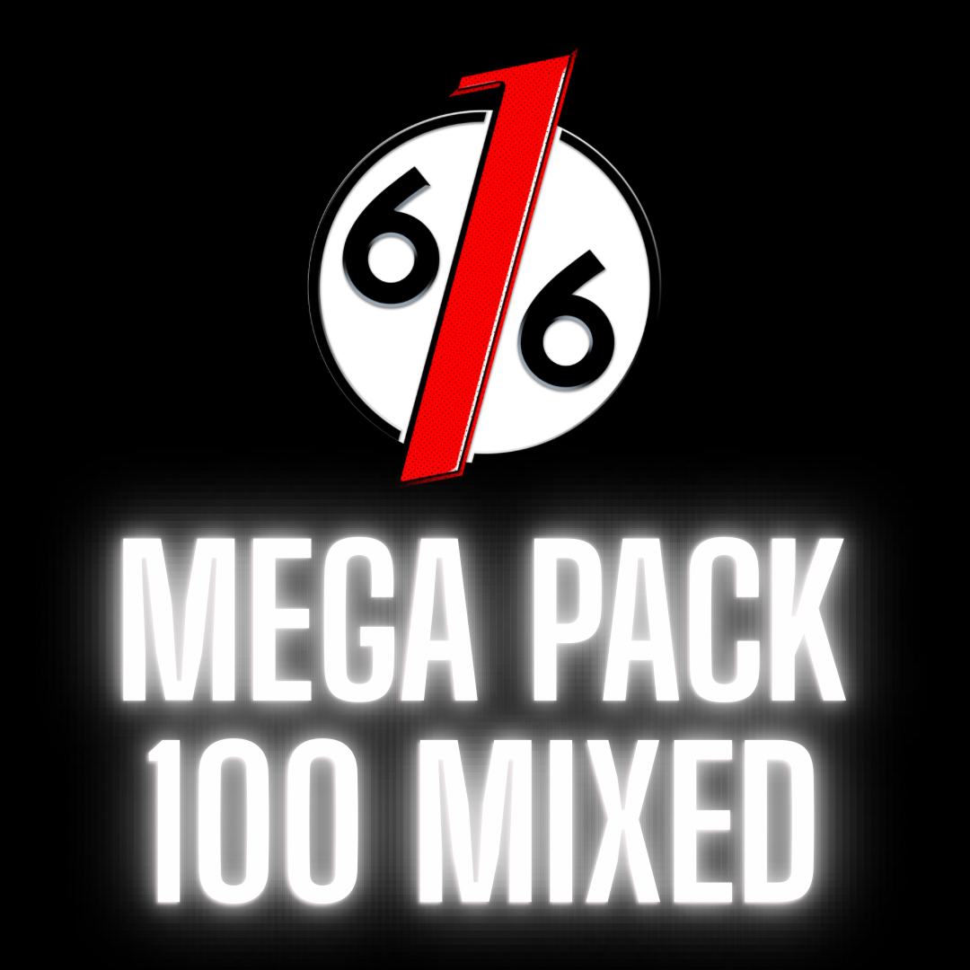 MEGA PACK OF 100 ASSORTED EXCLUSIVE VARIANTS - 50 Trade Dress & 50 Virgin