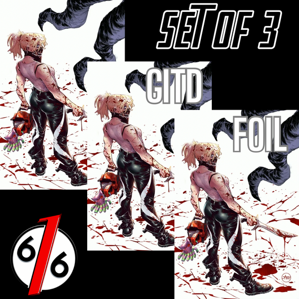 SOMETHING IS KILLING THE CHILDREN #50 JOE JARO NYCC 2026 Virgin & Glow In Dark & Spot Foil Variant ABC Set LTD 500