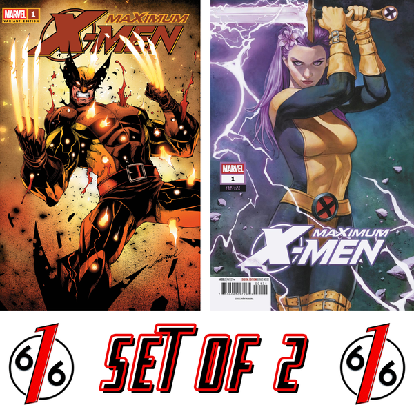 MAXIMUM X-MEN #1 GODTAIL & IVAN TALAVERA Variant Set LTD 3000