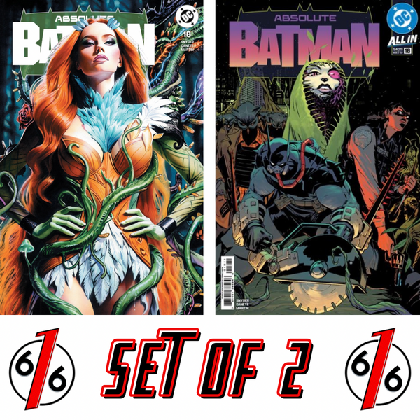 ABSOLUTE BATMAN #18 MIKE MAYHEW Variant & NICK DRAGOTTA Set LTD 3000