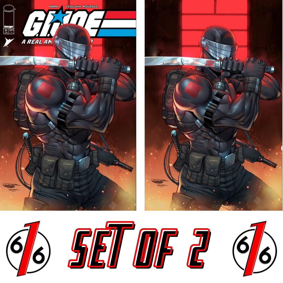 GI JOE ARAH SILENT MISSIONS 21 SAJAD SHAH Trade & Virgin Variant LTD 750
