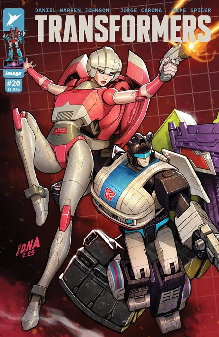 TRANSFORMERS #20 DAVID NAKAYAMA Connecting 1:10 Ratio Variant Cvr C