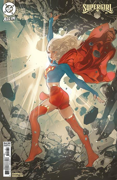SUPERGIRL #1 PABLO LOBOS VILLALOBOS 616 COMICS Virgin FOIL D & Trade Dress Variant Set LTD 1000