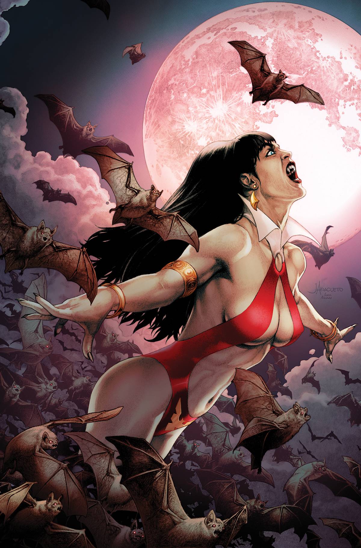 VAMPIRELLA #3 JAY ANACLETO 1:25 Virgin Ratio Variant Cvr T