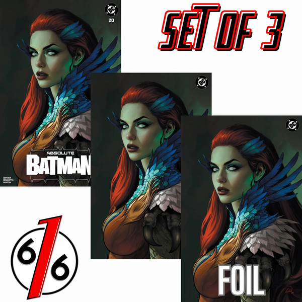 ABSOLUTE BATMAN #20 IVAN TALAVERA 616 COMICS Variant ABC Set Of 3 LTD 1000