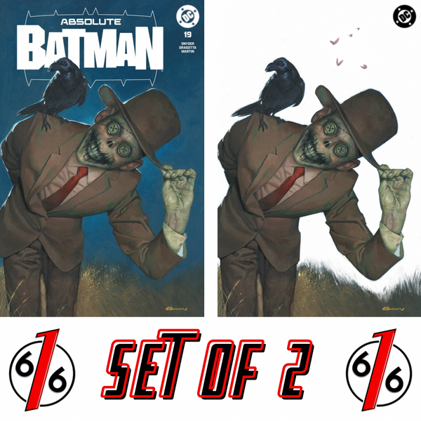 ABSOLUTE BATMAN #19 FABRIZIO DE TOMMASO 616 COMICS Variant AB Set LTD 1000