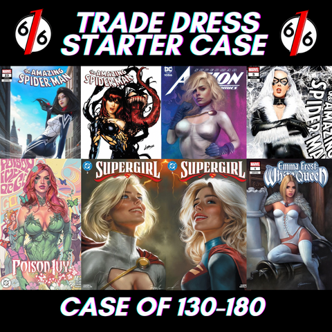 WHOLESALE STORE EXCLUSIVE STARTER SET: Mixed Case TRADE DRESS - 130-180 Comics