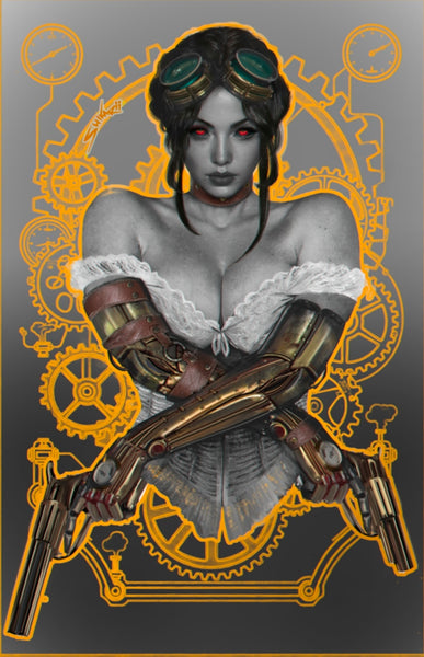 LADY MECHANIKA #1 SHIKARII Exclusive Virgin Variant LTD 380 COA