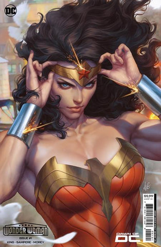 WONDER WOMAN #1 STANLEY ARTGERM LAU Cvr B Card Stock Variant