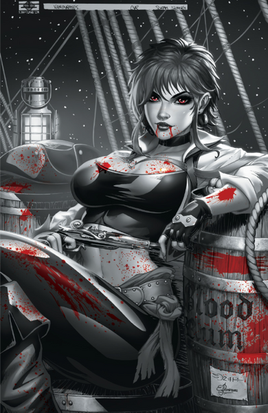 VAMPYRATES 1 SORAH SUHNG Virgin & Glow In Dark Variant AB Set LTD 250