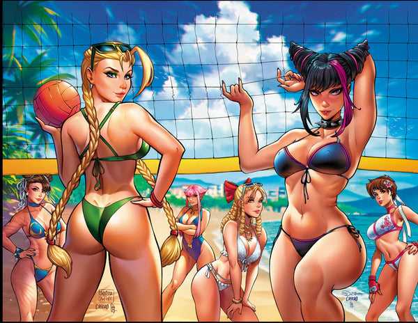 STREET FIGHTER SWIMSUIT SPECIAL 2026 #1 MARISSA POPE & SORAH SUHNG Wrap Virgin Variant AB Set LTD 250