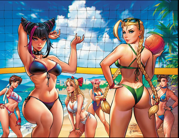 STREET FIGHTER SWIMSUIT SPECIAL 2026 #1 MARISSA POPE & SORAH SUHNG Wrap Virgin Variant AB Set LTD 250