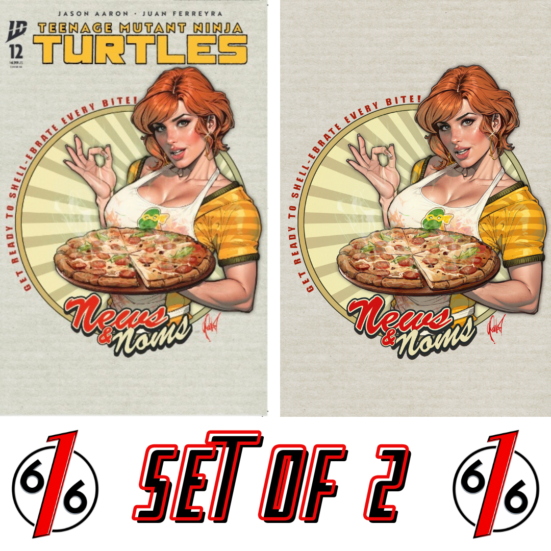 TEENAGE MUTANT NINJA TURTLES 12 CEDRIC POULAT 616 Trade Dress & Virgin Variant Set LTD 600