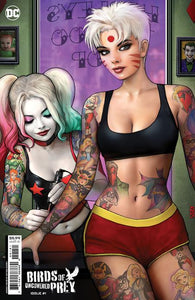 BIRDS OF PREY UNCOVERED #1 NATHAN SZERDY Tattoo Variant HARLEY QUINN