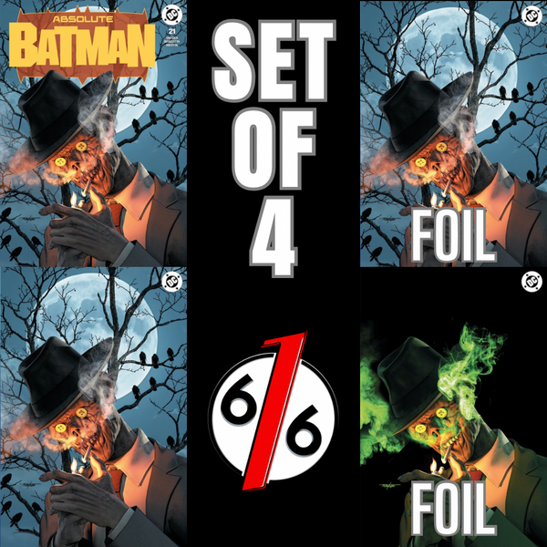 ABSOLUTE BATMAN #21 MIKE MAYHEW 616 COMICS Variant ABCD Set LTD 1000