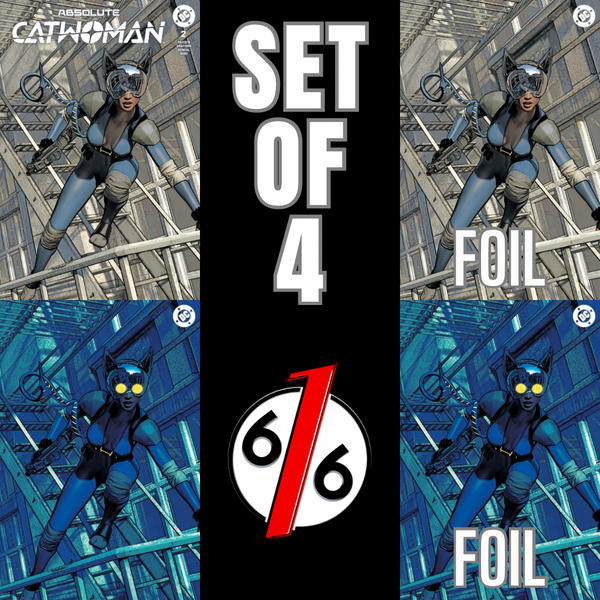 ABSOLUTE CATWOMAN #2 MIKE MAYHEW 616 COMICS Variant ABCD Set LTD 1000