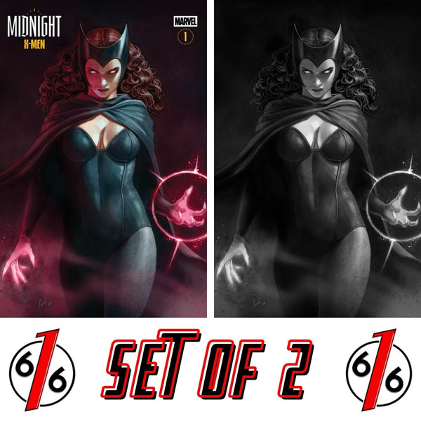 MIDNIGHT X-MEN #1 IVAN TALAVERA 616 COMICS Trade Dress & Virgin Variant AB Set LTD 1000