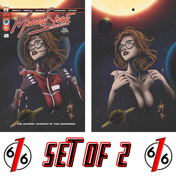 MONEY SHOT THE F*CKOFFS #2 JORDAN NOIR 616 COMICS Trade Dress & Virgin Variant AB Set LTD 500