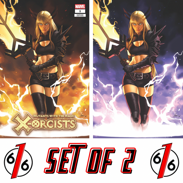 X-ORCISTS #1 IVAN TALAVERA 616 COMICS Trade Dress & Virgin Variant AB Set LTD 1000