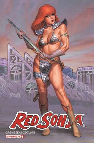 RED SONJA 2023 #1 LINSNER SDCC Convention Exclusive Variant LTD 2000