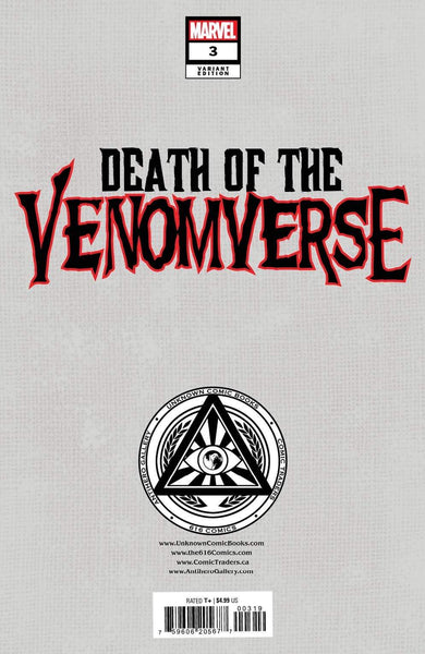 DEATH OF THE VENOMVERSE #3 INHYUK LEE Venomized X-23 Trade Dress Variant