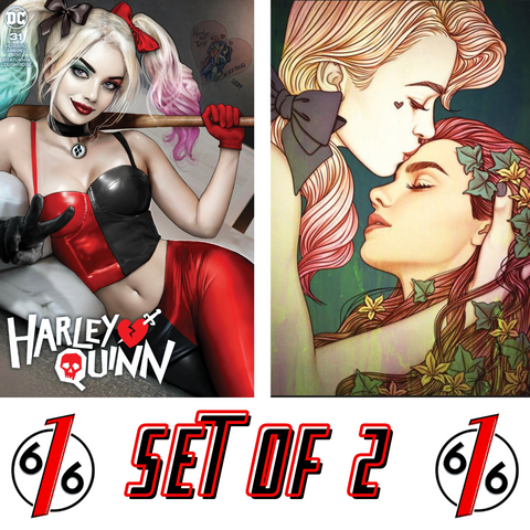 HARLEY QUINN 31 SZERDY & JENNY FRISON Variant Set POISON IVY