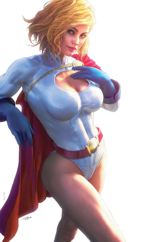 ACTION COMICS #1056 TIAGO DA SILVA 616 Virgin FOIL POWER GIRL Variant