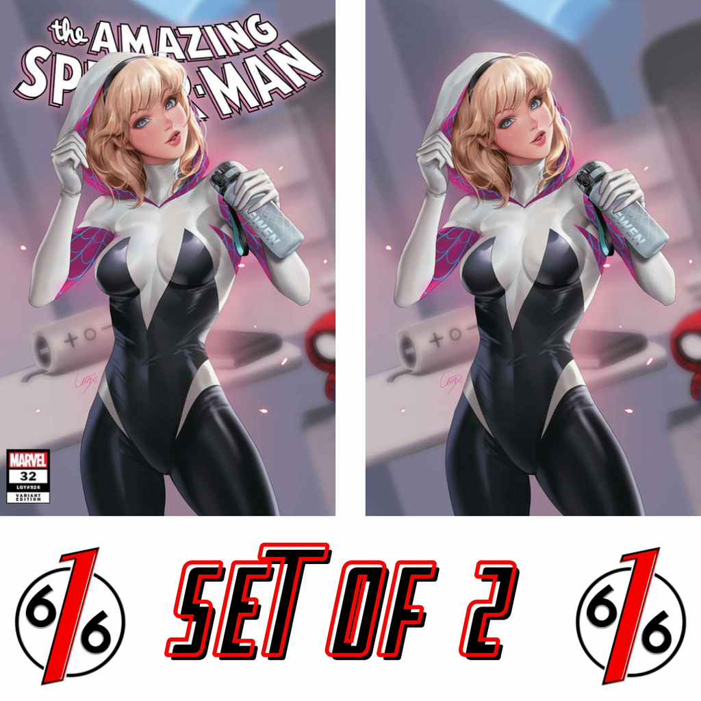 AMAZING SPIDER-MAN #32 LEIRIX LI SPIDER-GWEN Trade Dress & Virgin