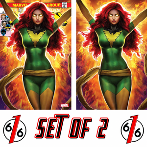 X-MEN #101 FACSIMILE EDITION SZERDY PHOENIX Trade Dress & Virgin X-MEN #101 FACSIMILE EDITION SZERDY PHOENIX Trade Dress & Virgin