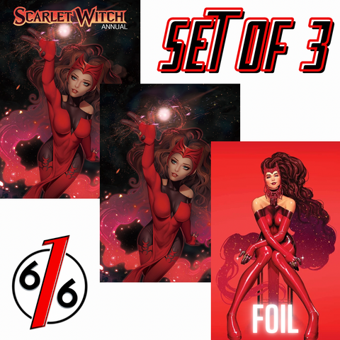 SCARLET WITCH #1 LUCIO PARRILLO 616 Comics Trade Dress & Virgin Varian –  The 616 Comics