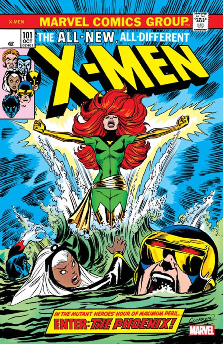 X-MEN #101 FACSIMILE EDITION SET COCKRUM Main & FOIL Exclusive