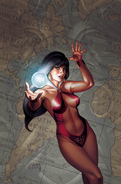 VAMPIRELLA VS SUPERPOWERS #2 LINSNER SET 616 Variant & 1:20 Virgin Ratio