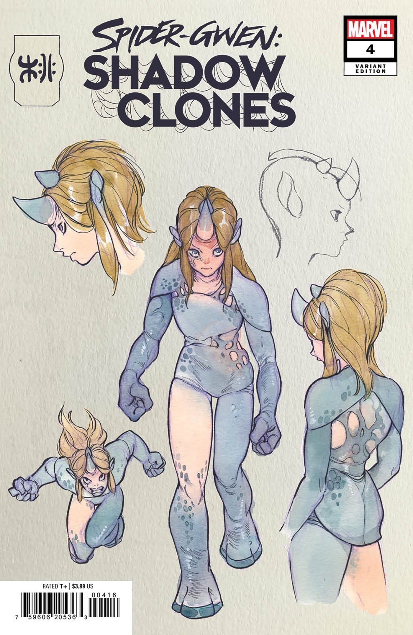 SPIDER-GWEN SHADOW CLONES #1-5 PEACH MOMOKO 1:10 Design Variant