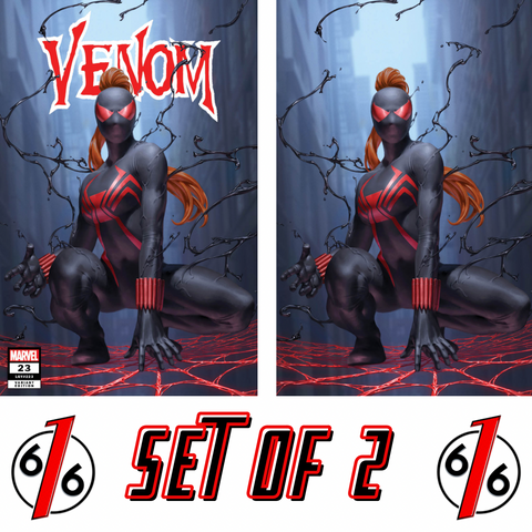 VENOM #23 JUNGGEUN YOON Secret Trade Dress & Virgin Variant Set