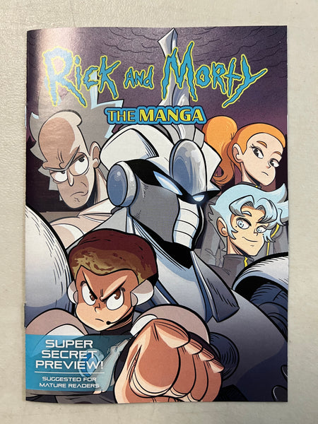 RICK AND MORTY THE MANGA ASHCAN One Per Store
