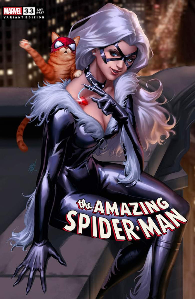 AMAZING SPIDER-MAN 33 EJIKURE BLACK CAT Trade Dress Variant The 616 Comics AMAZING SPIDER-MAN 33 EJIKURE BLACK CAT Trade Dress Variant The 616 Comics