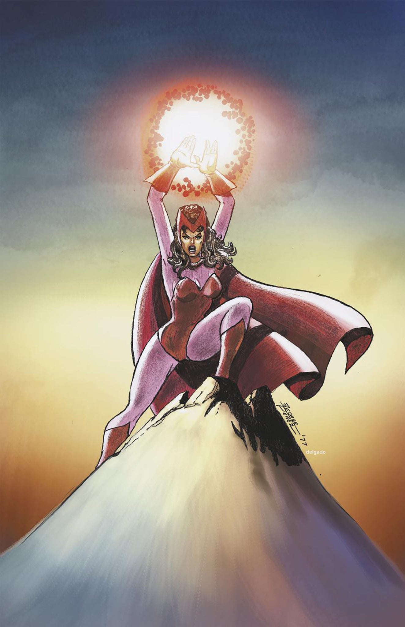 SCARLET WITCH ANNUAL #1 GEORGE PEREZ 1:100 Virgin Variant