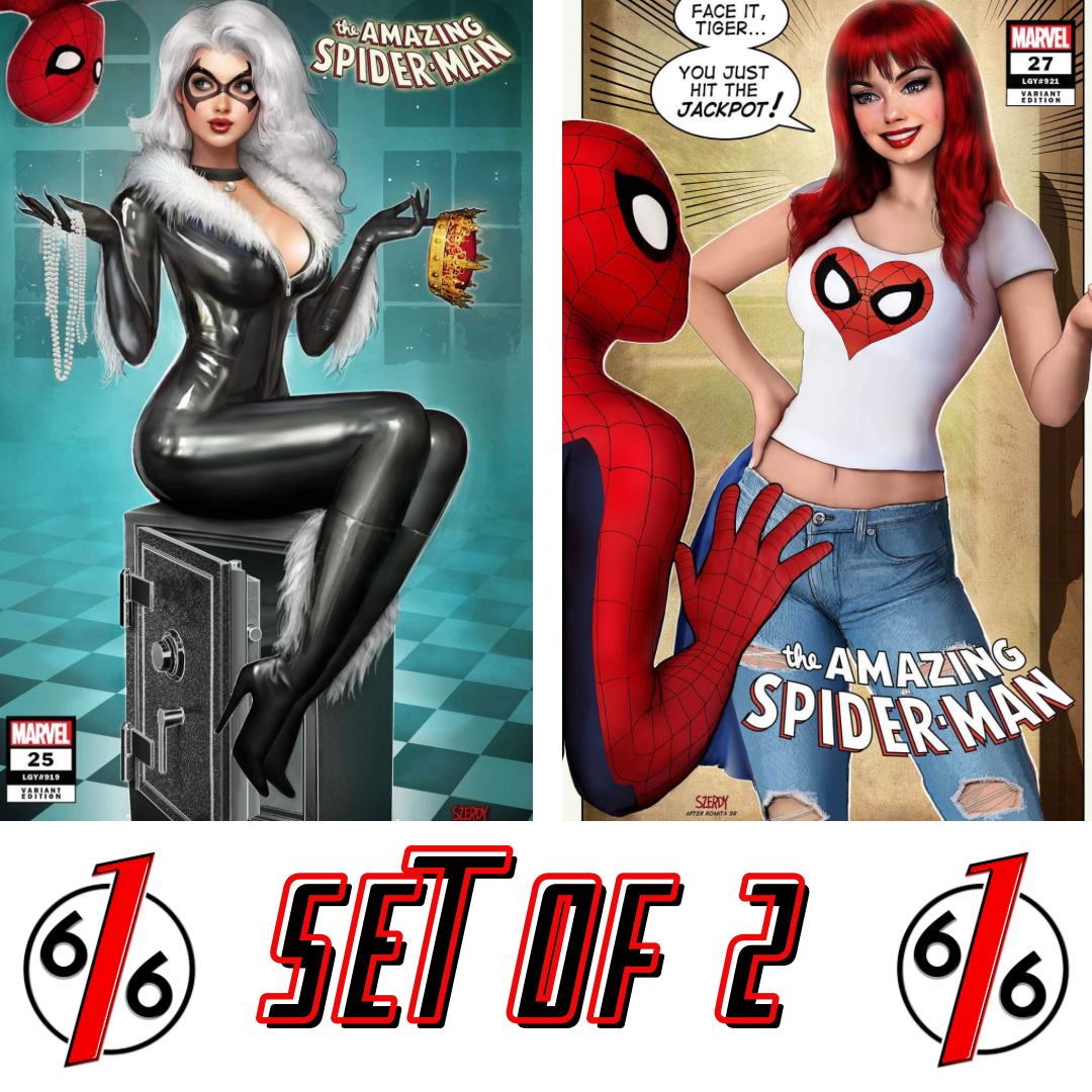 AMAZING SPIDER-MAN #25 & 27 SZERDY Trade Dress Variant Set