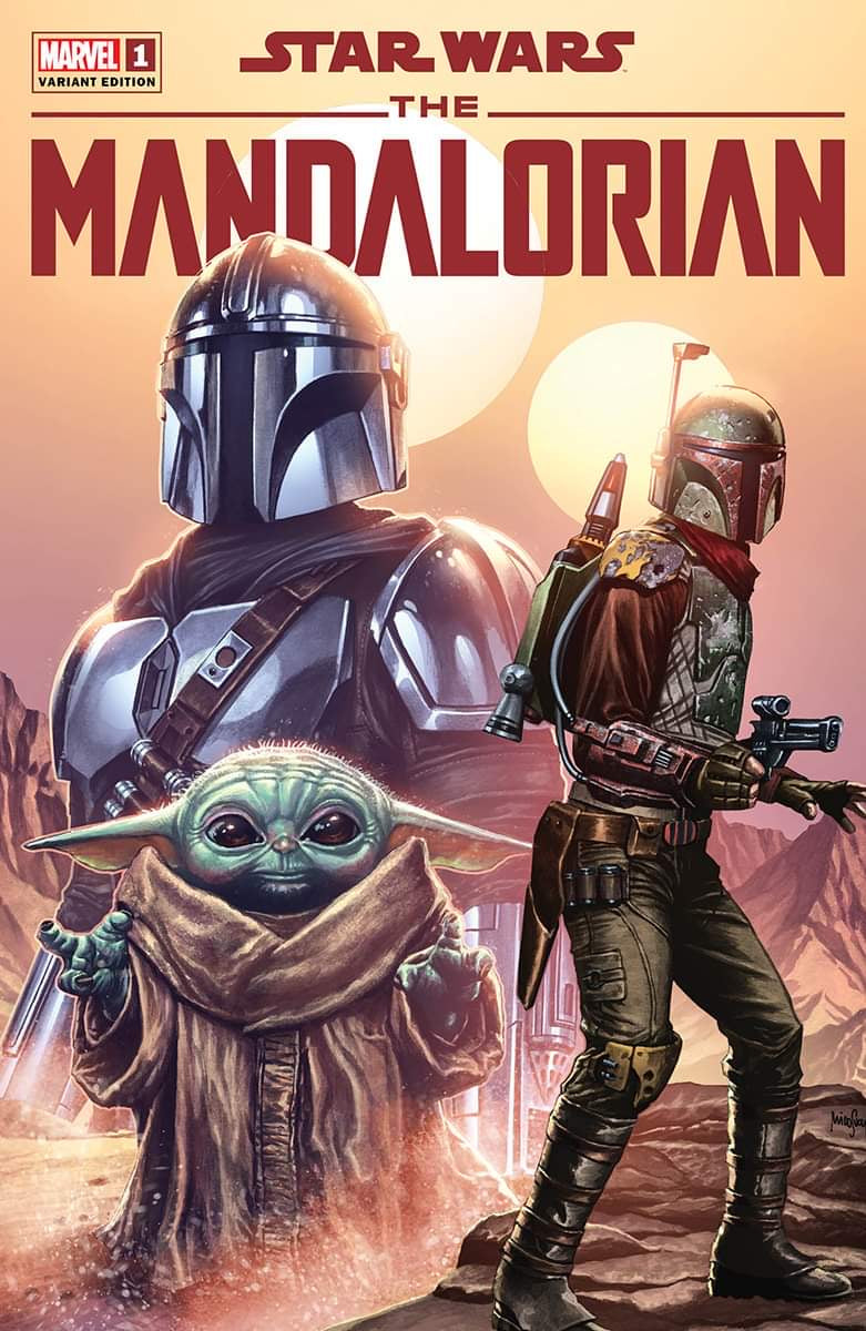 STAR WARS MANDALORIAN SEASON 2 #1 MICO SUAYAN Trade Dress Variant